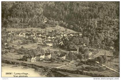SUISSE - LAVEY-VILLAGE - Vue générale