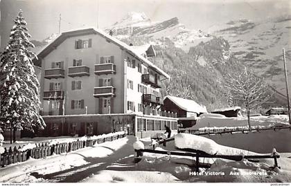 Suisse - LES DIABLERETS (VD) Hôtel Victoria - Ed. J. Baudat