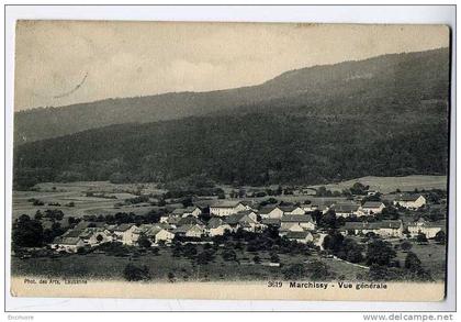 cpa MARCHISSY vue generale - phot des arts 3619