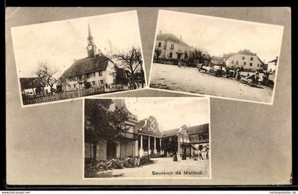 AK Mathod, Chateau / Eingang zum Schloss, Marktplatz