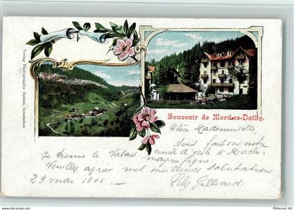 1892 Morcles 1901 - gute Erhaltung AK - 13070971