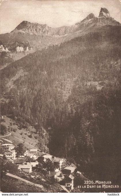 MORCLES ET LA DENT DE MORCLES