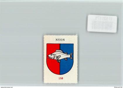 1260 Nyon - Vignette Wappen Kaffee Hag ca 1920-1940 Nyon - 11101171