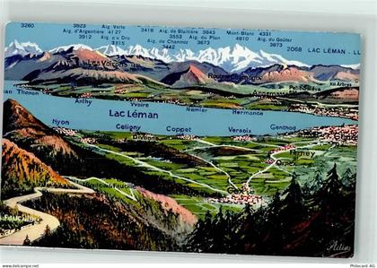 1260 Nyon - Vogelschau Genfersee - 39404883