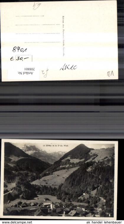 208801,Ormont-Dessous Le Sepey et la Dent du Midi Kt Waadt