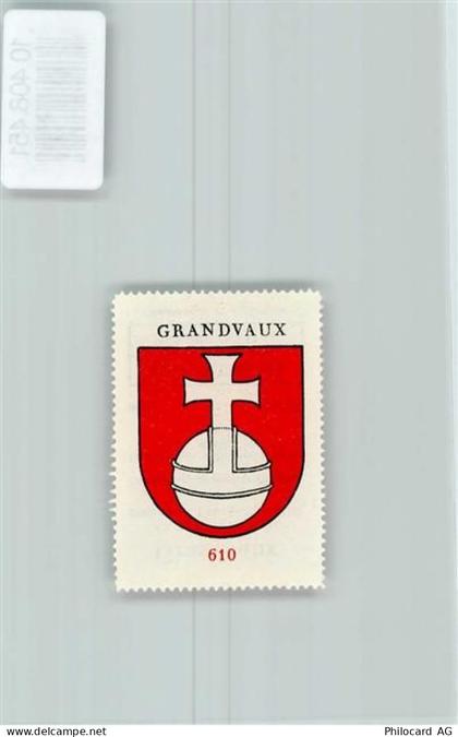 1091 Grandvaux Le Tronchet - Vignette Wappen Kaffee Hag ca 1920-1940 Rei... - 10408451