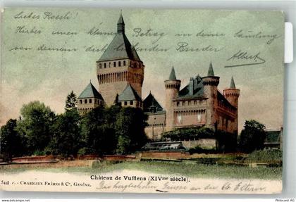 1134 Vufflens-le-Château 1905 Foto AK Schloss - 38194295