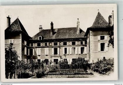 1142 Pampigny 1933 Foto AK Schloss - 38194423
