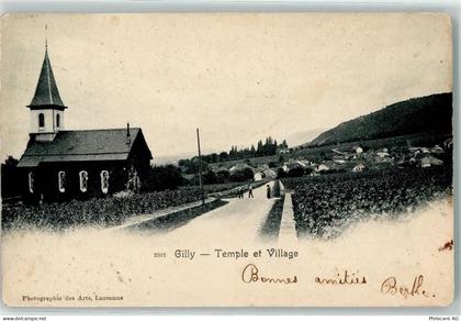 1182 Gilly Vincy 1905 - Temple et Village - 13902615