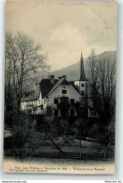 1358 Valeyres-sous-Rances 1905 Gebrauchsspuren Schloss - 10589030