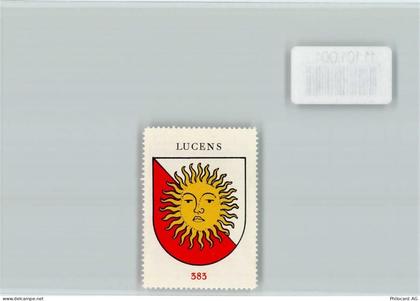 1522 Lucens - Vignette Wappen Kaffee Hag ca 1920-1940 Lucens - 11101001