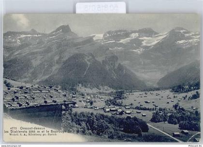 1863 Cergnat Ormont-Dessous - Gesamtansicht - 50815015