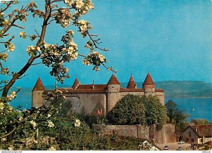 Carte Postale - Suisse - VD Vaud - Grandson - Lac de Neuchâtel - Château historique et musée autos - CPM - Carte Neuve -