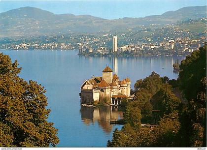 Carte Postale - Suisse - VD Vaud - Montreux - Clarens, Montreux, Territet et Château de Chillon - CPM - Carte Neuve - Vo
