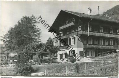 Chateau d'Oex - Pension Borgeaud - Foto-AK - Verlag Villiger Chateau d'Oex