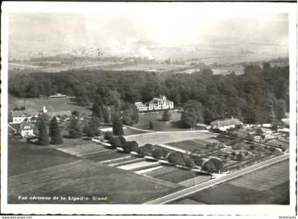 Gland VD Gland Fliegeraufnahme x 1953