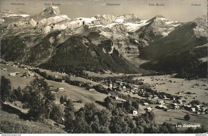 Les Diablerets Diablerets Gesamtansicht