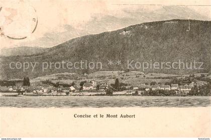 Mont Aubert Concise et le Mont Aubert