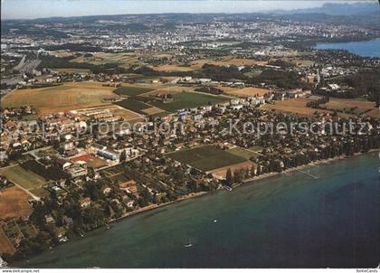 Preverenges Kiosque des Uttins Vue aerienne