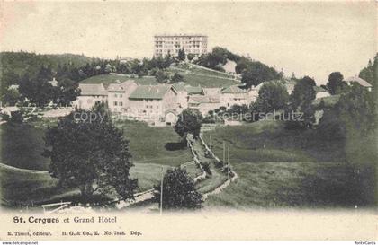 St-Cergues Saint-Cergues Nyon VD Panorama et Grand Hôtel
