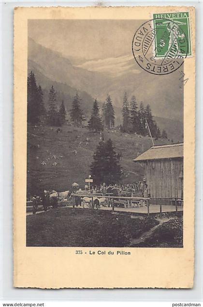 Suisse - Canton de Vaud - Le Col du Pillon - Ed. G. Decaux 375