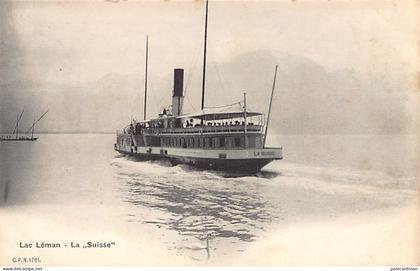 Suisse - Lac Léman (VD) Bateau Salon La Suisse