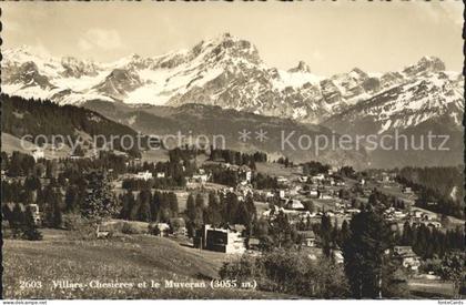 Villars Chesieres et le Muveran