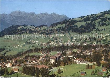 Villars Chesieres Fliegeraufnahme
