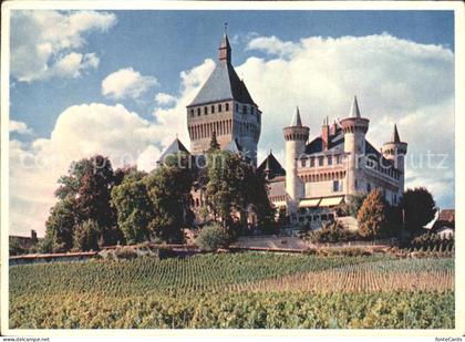 Vufflens-le-Chateau Schweizer Wandkalender 1954