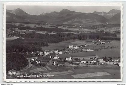 Suisse - PALÉZIEUX (VD) Vue aérienne - La Gare - Ed. Perrochet 10505
