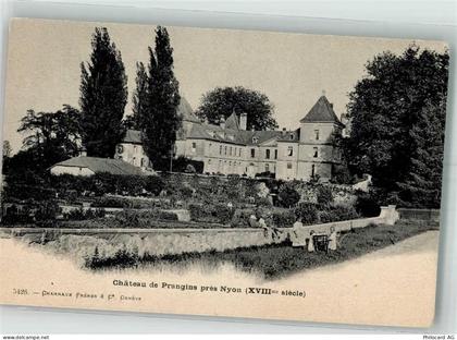 1197 Prangins Foto AK Schloss pres Nyon - 38194188