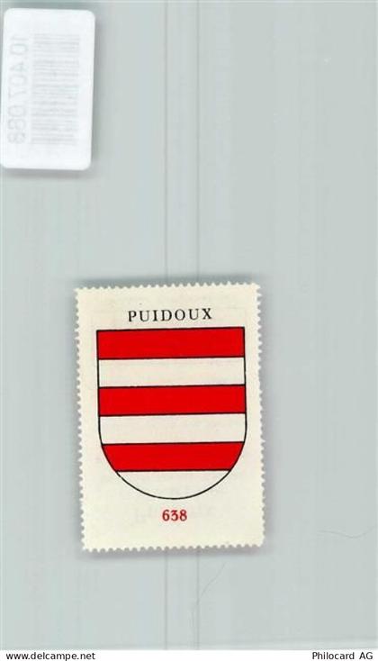 1070 Puidoux - Vignette Wappen Kaffee Hag 1920-1940 - 10407088