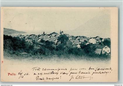 1009 Pully 1903 - Vue generale, Erhaltung II 2 kl. Eckknicke - 13070946