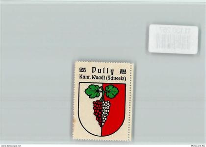 1009 Pully - Vignette Wappen Kaffee Hag ca 1920-1940 - 11100267