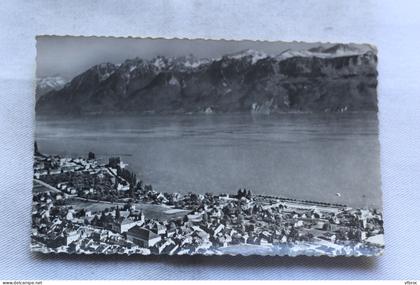 Cpsm 1965, Pully, vue aérienne, Suisse