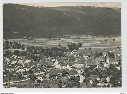 SUISSE - RANCES et le Jura - Vue aérienne