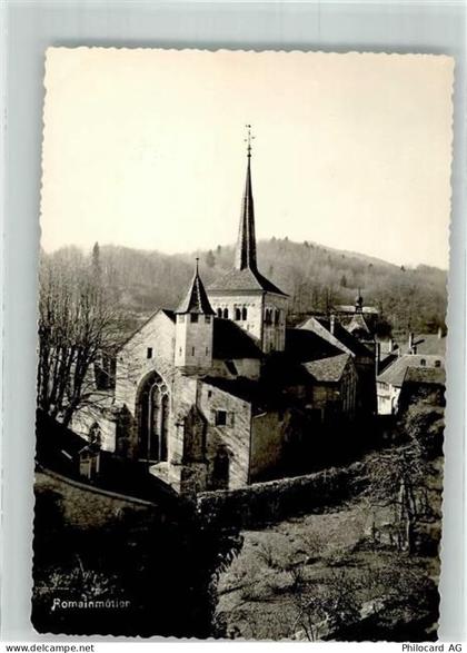 1323 Romainmôtier-Envy 1964 Foto AK Kirche - 38071981