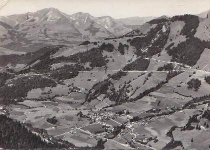 Suisse -  Rossinière - Pays d'Enhaut  Vu d'avion
