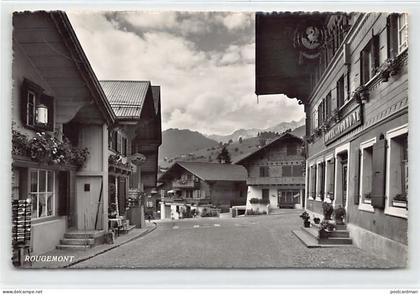 Suisse - ROUGEMONT (VD) Centre ville - Hotel de Commune - Ed. A. Deriaz 10785