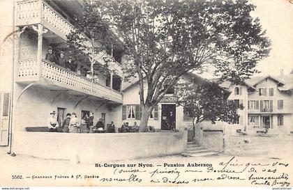 Suisse - SAINT CERGUE (VD) Pension Auberson - Ed. Charnaux Frères 5562