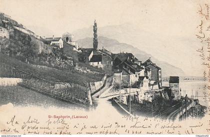 St-SAPHORIN (VAUD-VD) Lavaux en 1903