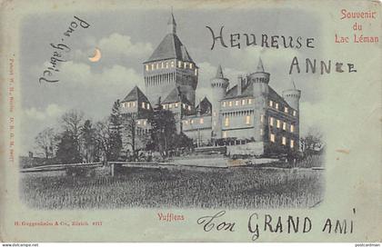 Suisse - Vufflens-le-Château (VD) Carte à la lune - le Château - Ed. H. Guggenheim & Co 4217