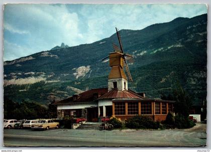 GF (Suisse) Valais 031, Charrat, Jaeger 2138, Restaurant Mon Moulin, moulin à vent