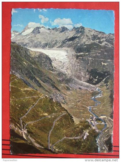 Obergoms (VS) - Gletsch, Grimsel, Furka, Rhonegletscher