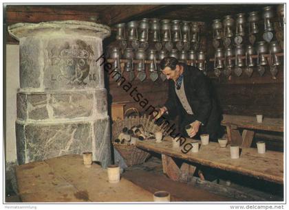 Grimentz - La salle bourgeoisiale - Ansichtskarte Großformat