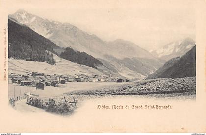 Suisse - LIDDES (VS) Route du Grand Saint-Bernard - Ed. Müller & Trüb 2043