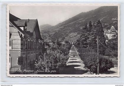 Suisse - MONTHEY (VS) Avenue de la Gare - Ed. Perrochet 940