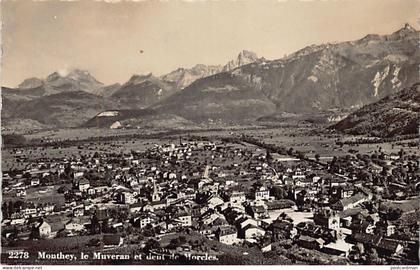 Suisse - MONTHEY (VS) Vue générale - Ed. O. Sartori 2278