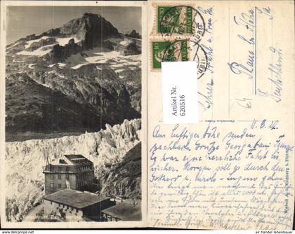 620516,Furkastraße Hotel Belvedere u. Rhonegletscher Obergoms