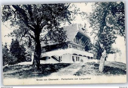 3999 Oberwald - Ferienheim von Langenthal - 51089066